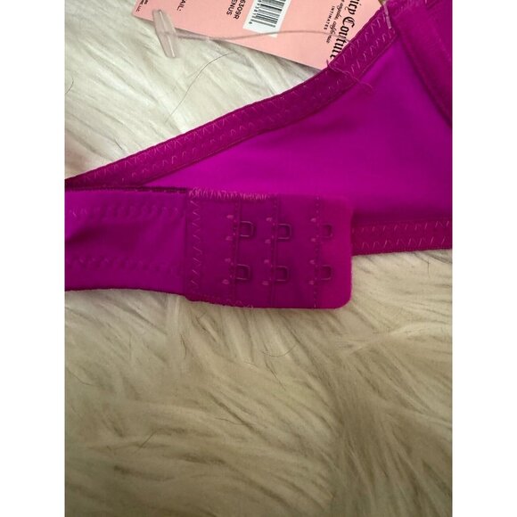 Juicy Couture Intimates Sexy Push Up Underwire Bra Venus Pink Lace Size‎ 36C New - Picture 9 of 10